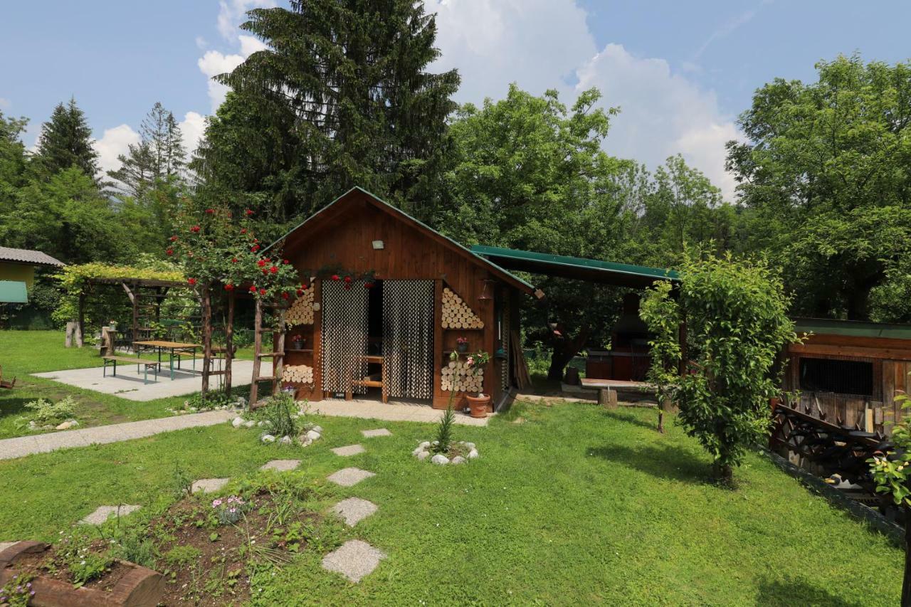 Adventure Cottage With Pool And Big Garden Bled Zewnętrze zdjęcie